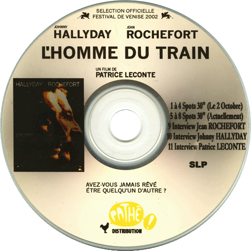 CD dossier de presse 'l'homme du train' 