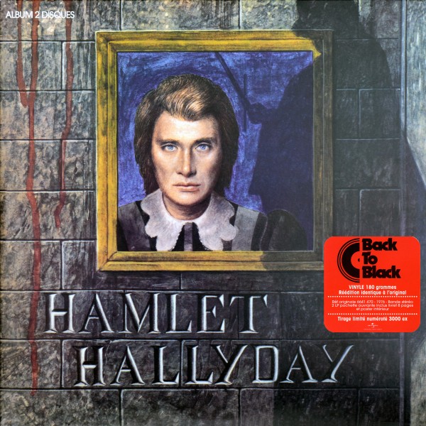 LP Back to black Hamlet Hallyday Universal 531 662-5
