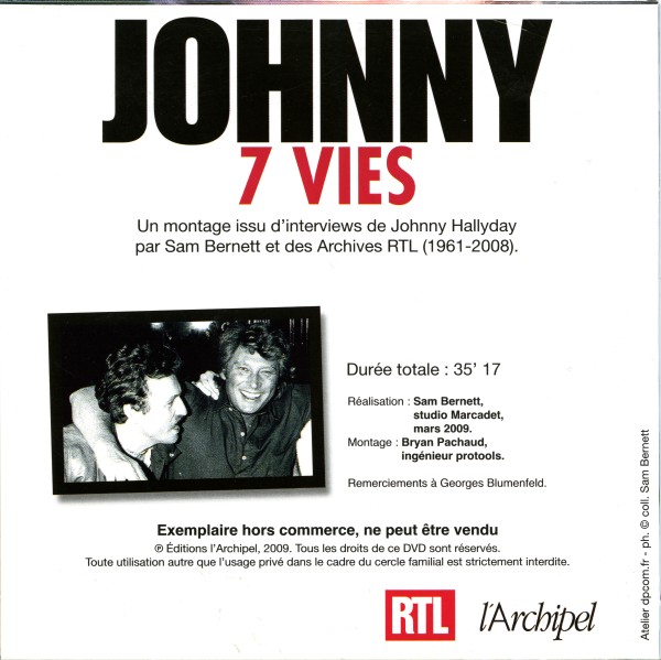 CD promo Johnny 7 vies