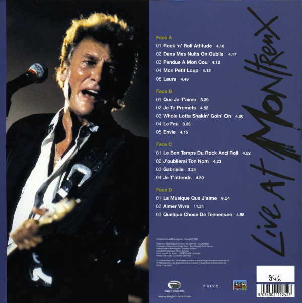 LP Live at Montreux 1988 EAGLP524FR