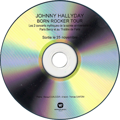 CD Born Rocker Tour Promo