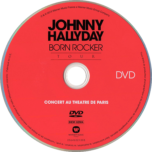 CD DVD Warner 25646321308 Born rocker tour
