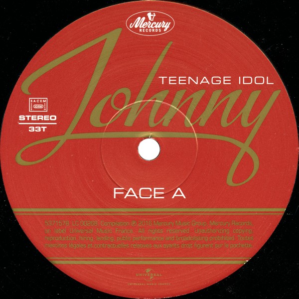 LP Johnny Teenage Idol Universal 5371578