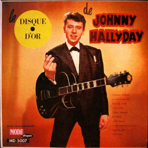 LP Vogue MD-5007 Le disque d'or de Johnny Hallyday Mono