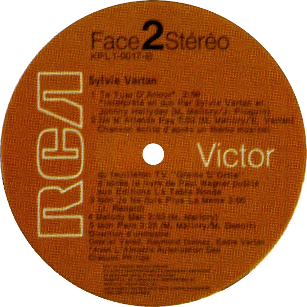 LP RCA KPl1-0017 Sylvie Vartan