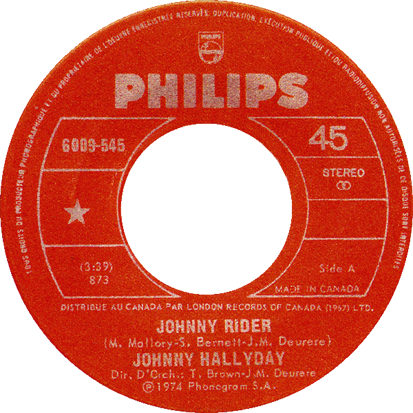 SP Philips 6009 545 Johnny Rider