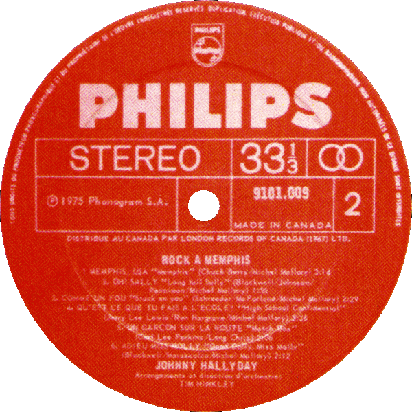 LP Philips 9101 009 Rock  Memphis