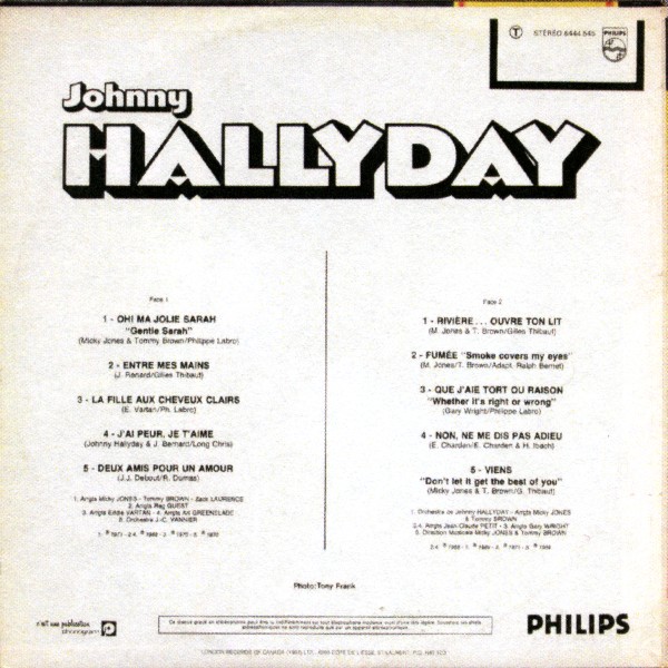 LP Philips 6444 545 Atout collection