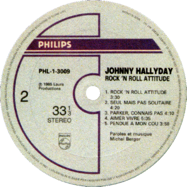 LP Philips PHL-1-3009 Rock 'n' roll attitude