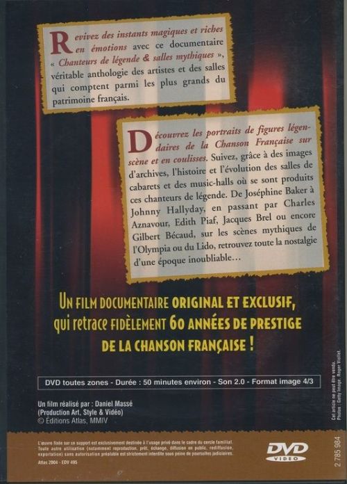 Chanteurs de légende