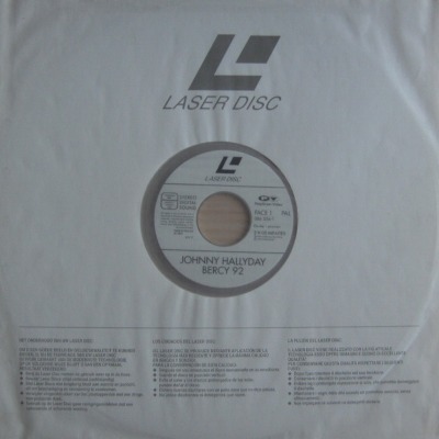 Laser disc 30 cmBercy 92