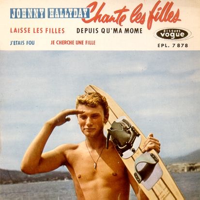 Johnny Hallyday chante les filles