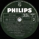LP Philips B 77 746 L Johnny chante Hallyday version carton