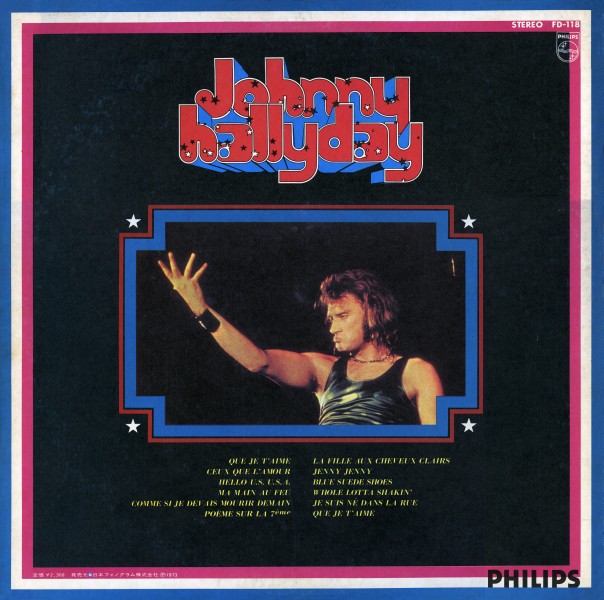 Bande originale du film Johnny On Stage Philips FD-118