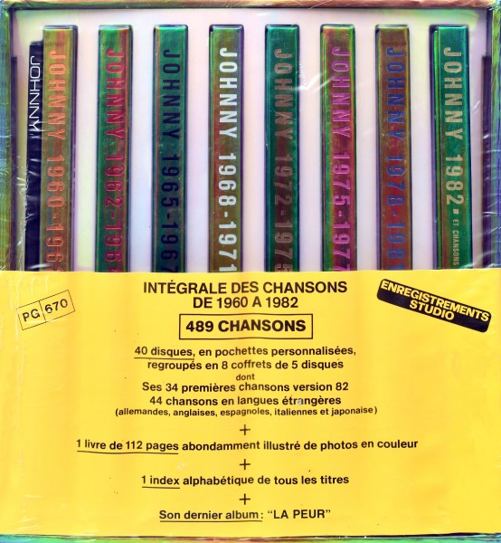Coffret Intégrale des chansons 1960-1982