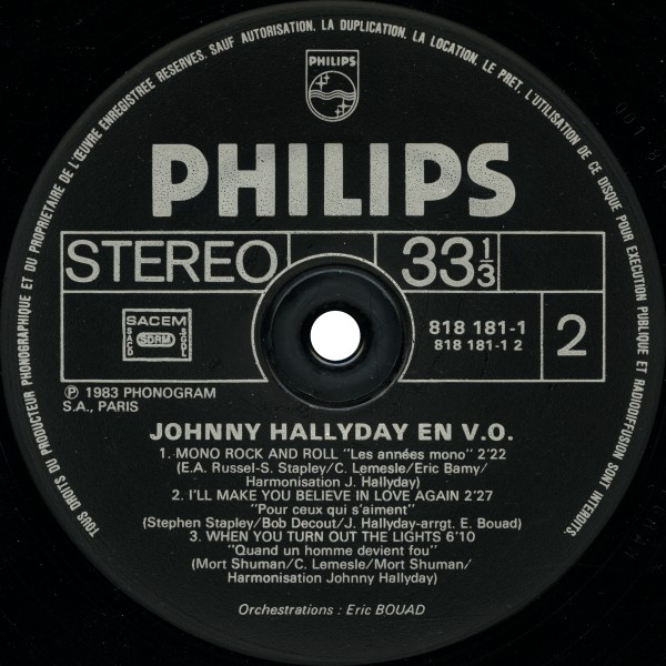 LP En V.O. Philips 818 181-1