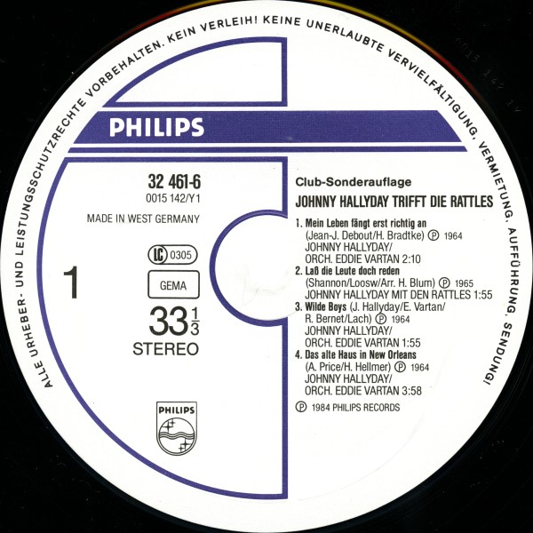 LP Thrifft die Rattles Philips BF 15142