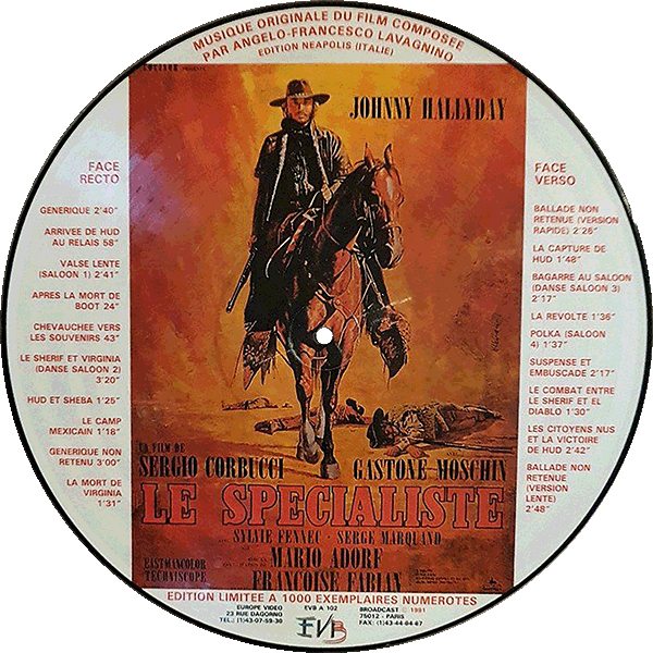 LP Picture disc Europe Video Broadcast EVP A 102 Le spécialiste