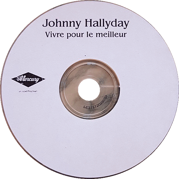 CD promo Universal Vivre pour le meilleur