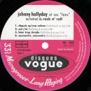 LP 25 cm Johnny Hallyday et ses fans au Festival de rock n' roll mono BMG 82 876 522 301