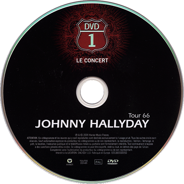 CD-DVD  Tour 66 Coffret collector Warner 50518 65569350