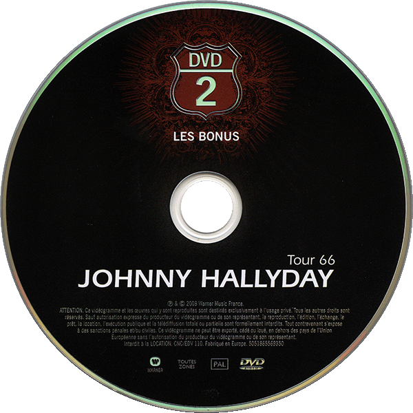 CD-DVD  Tour 66 Coffret collector Warner 50518 65569350