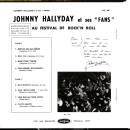 Johnny Hallyday et ses fans au Festival de rock 'n' roll