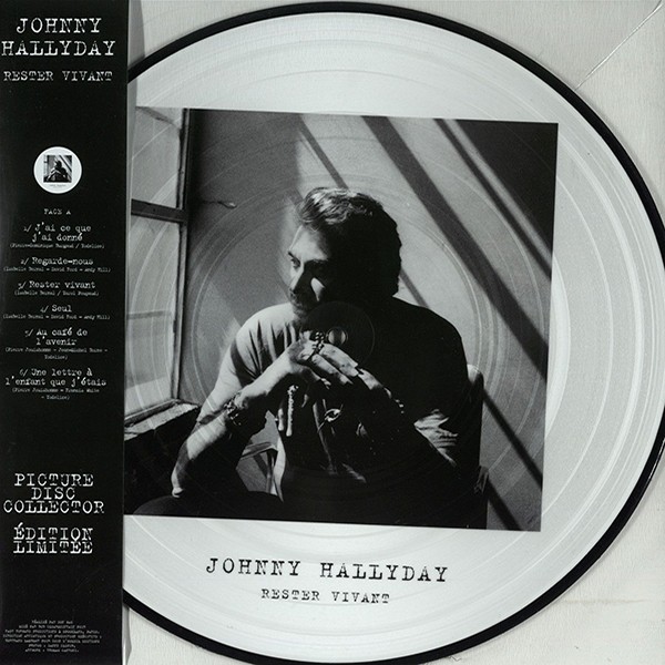 LP Picture disc Rester vivant Warner 0190295587730
