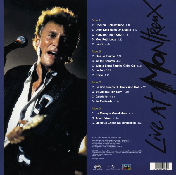 LP  Live at Montreux 1988 Universal EAGLP685