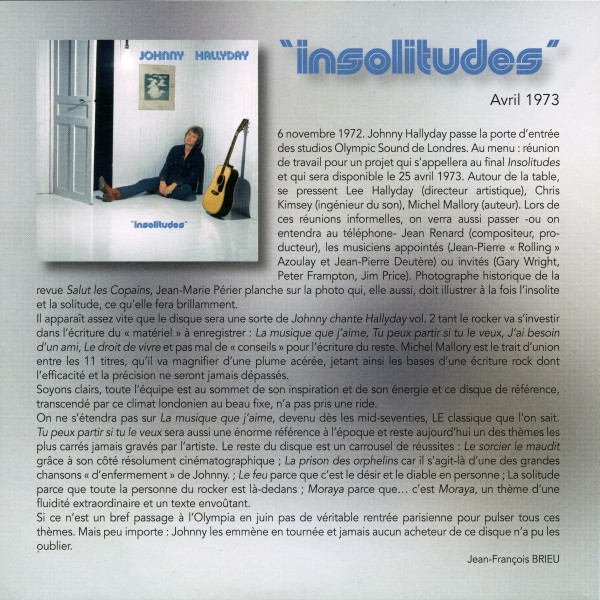 CD  papersleeve Universal Insolitudes 538 203-9
