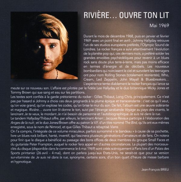 CD  papersleeve Universal Rivière... ouvre ton lit 538 203-8