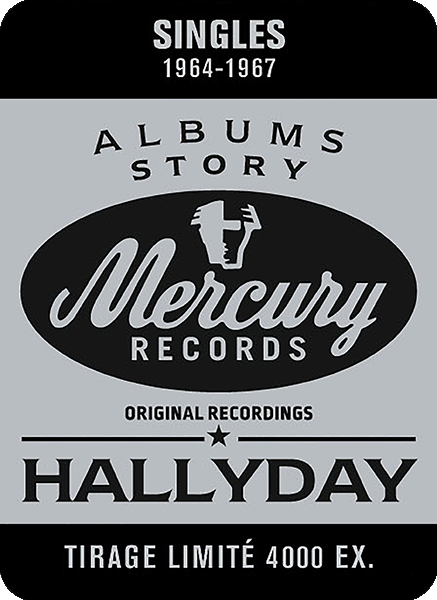 CD  papersleeve Universal Hallyday Singles 64-67 538 341-1