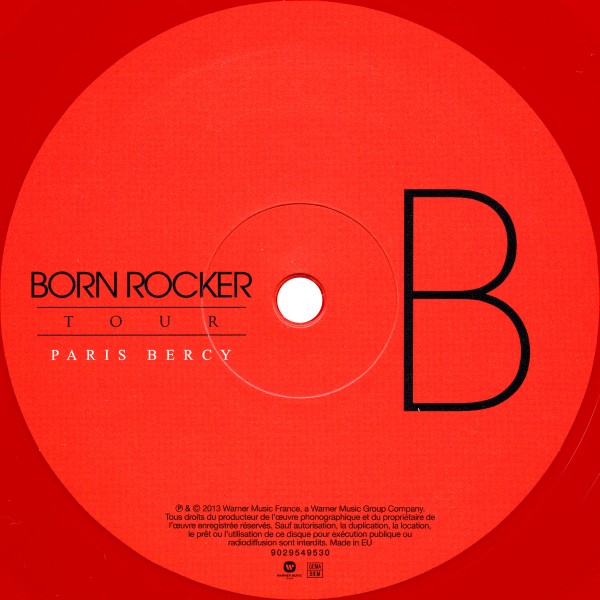 LP couleur Born rocker tour Warner 0190295495305
