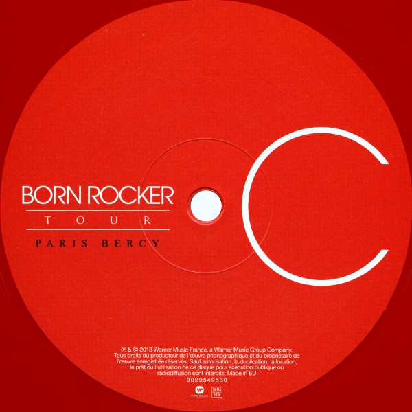 LP couleur Born rocker tour Warner 0190295495305
