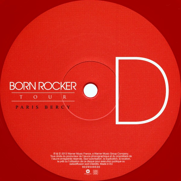 LP couleur Born rocker tour Warner 0190295495305