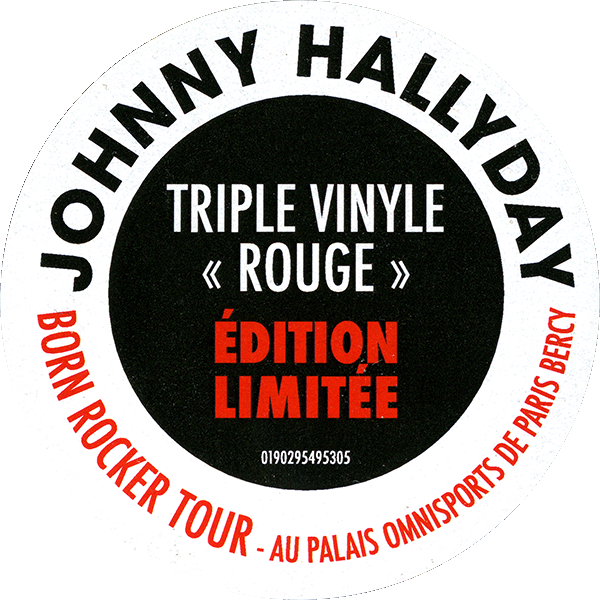 LP couleur Born rocker tour Warner 0190295495305