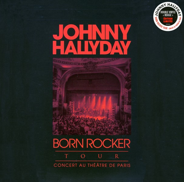 LP couleur Born rocker tour Théétre de Paris Warner 0190295495336