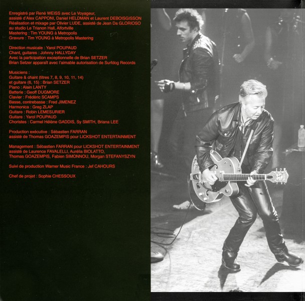 LP couleur Born rocker tour Théétre de Paris Warner 0190295495336