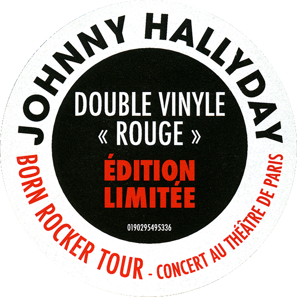 LP couleur Born rocker tour Théétre de Paris Warner 0190295495336