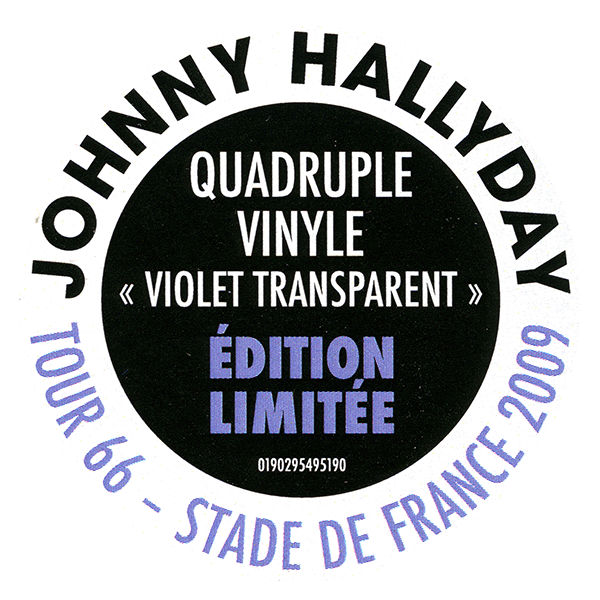 LP couleur Tour 66 Stade de France 2009 Warner 0190295495190