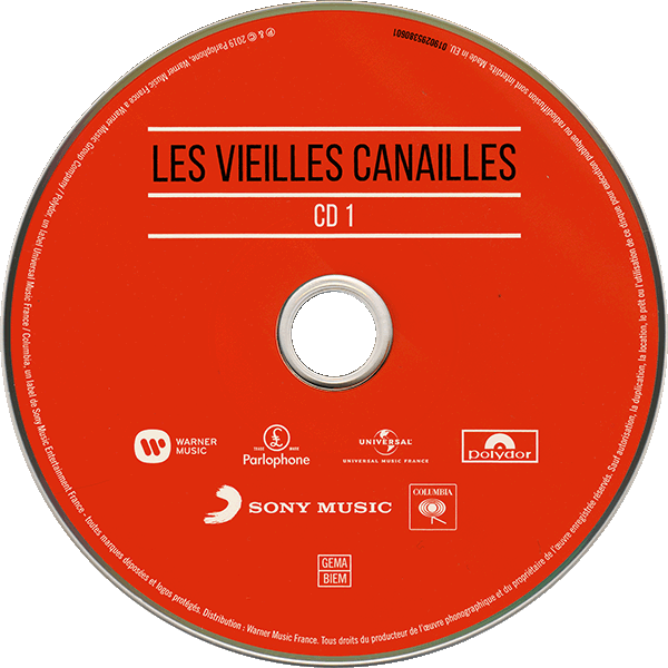 Coffret LP CD DVD Bluray Les Vieilles Canailles Le Live Warner 1902 95380427