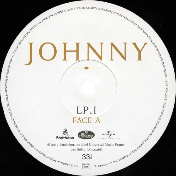 Double LP  noir Johnny Universal   080 8686