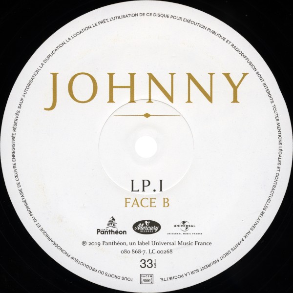 Double LP  noir Johnny Universal   080 8686