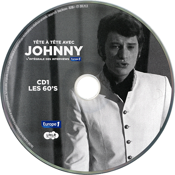 CD Tétetéte avec Johnny L'intégrale des interviews Europe 1 LMLR 783096