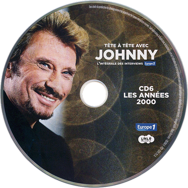 CD Tétetéte avec Johnny L'intégrale des interviews Europe 1 LMLR 783096