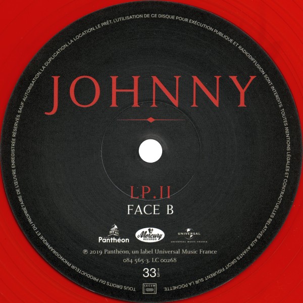 Coffret Double LP   -25 Cm - CD Johnny Universal 080 8690