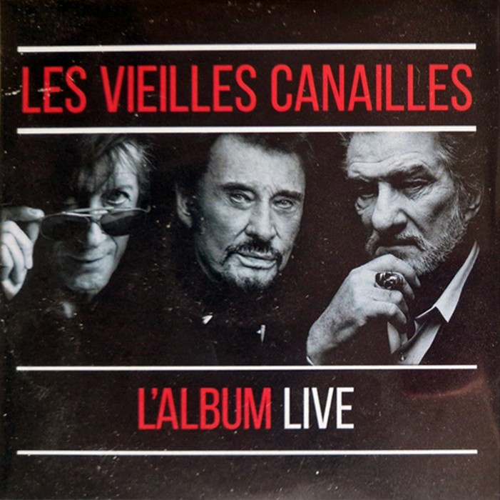 CD promo Les Vieilles Canailles L'album live Warner 196