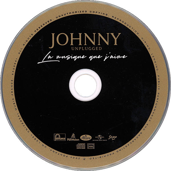 CD Johnny unplugged La musique que j'aime Universal 652 3941