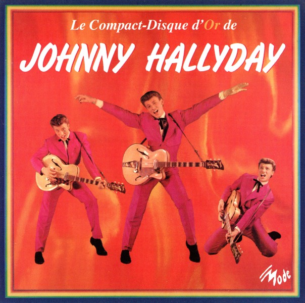  CD  Le compact-disque d'or de Johnny Hallyday Culture Factory MD 1205