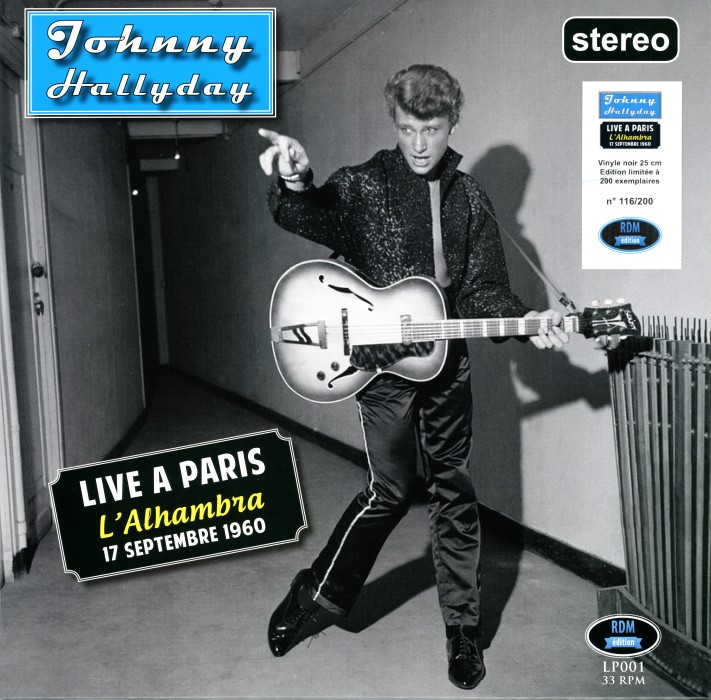 LP CD Live  Paris L'Alhambra 17 septembre 1960  RDM Edition LP001